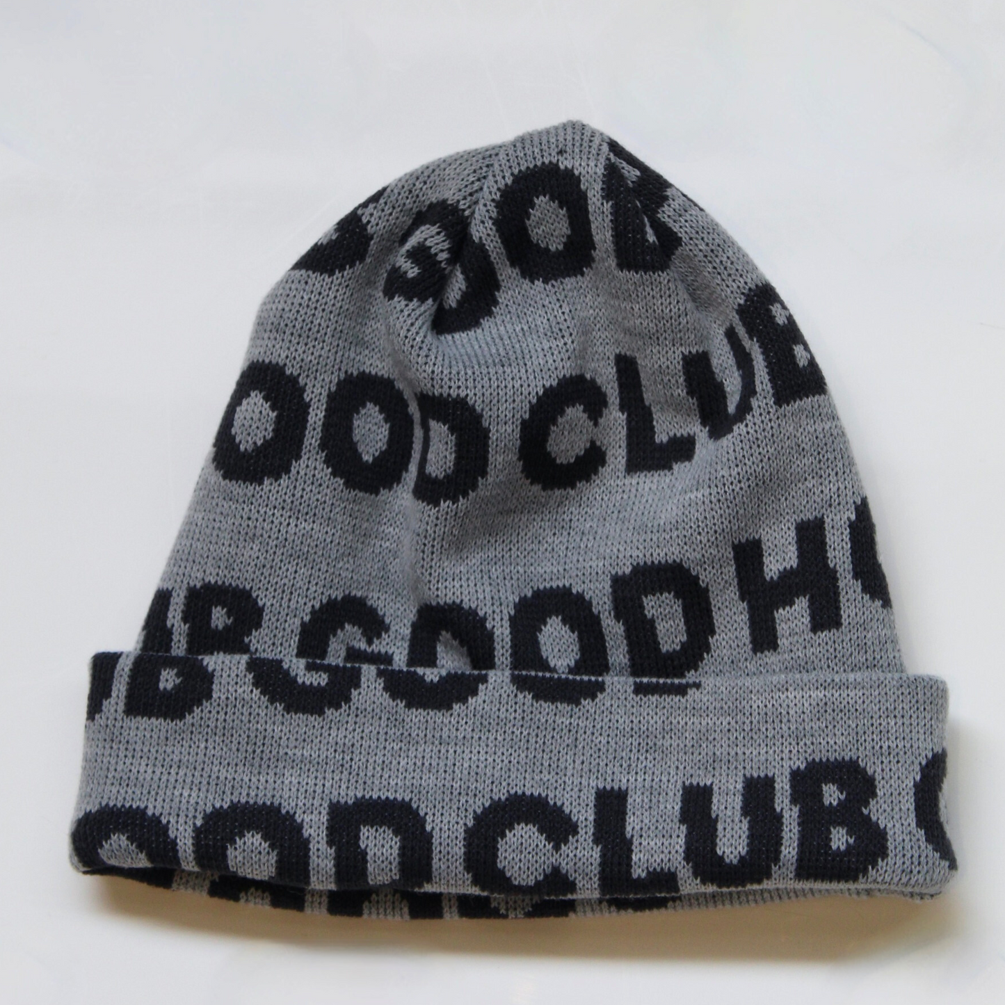 Holiday Hat in Heather Grey