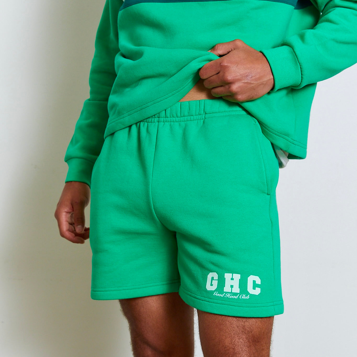 Limited Edition: Varsity Shorts in Green